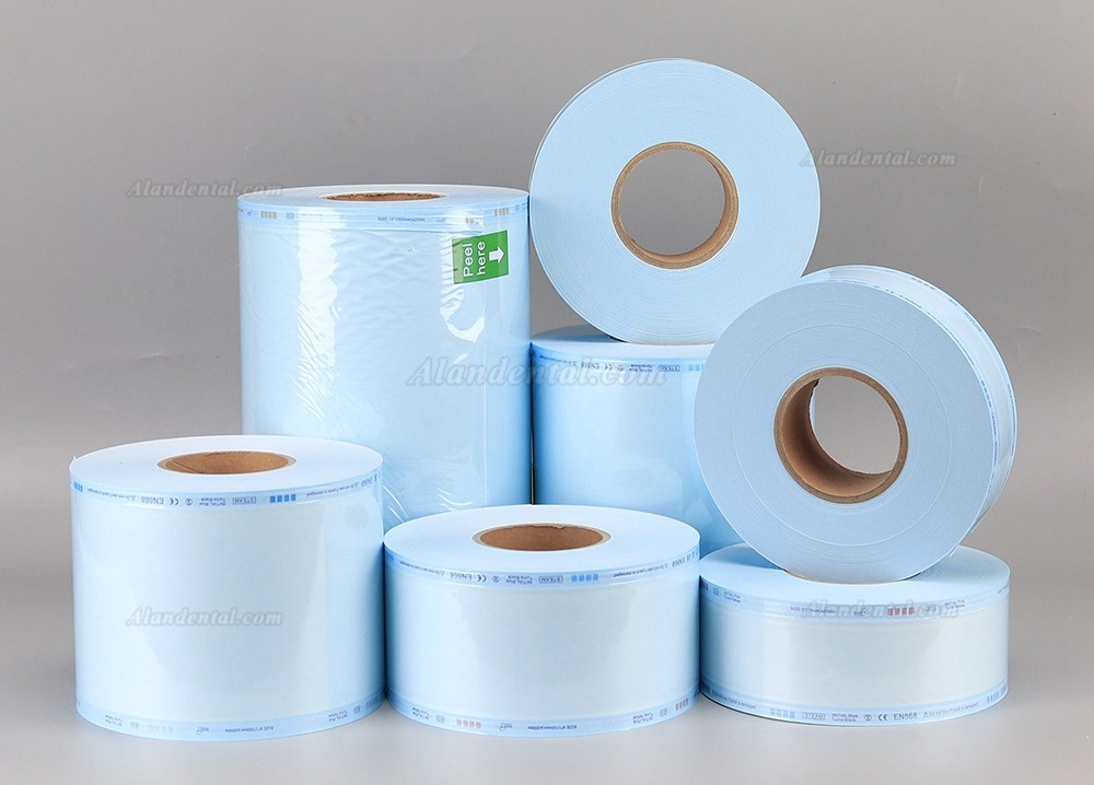 200 M/Roll Dental Autoclave Sterilization Pouch Roll for Sterilizer Sealing Machine